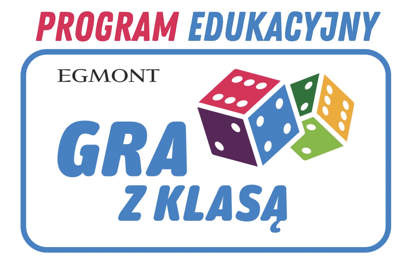 Znak programu Gra z klasą i partnera Egmont